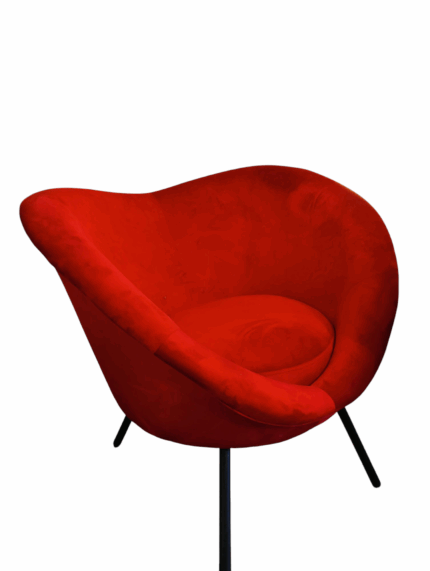 Poltroncina Imbottita rossa